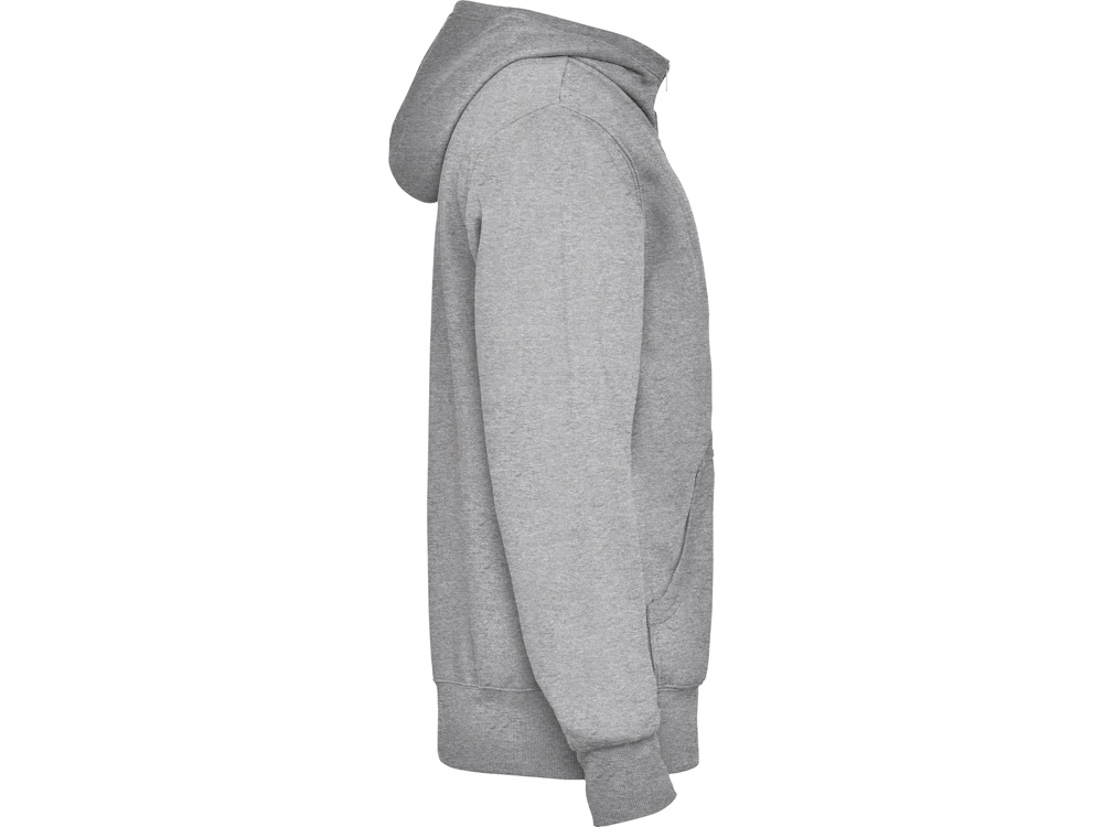 Толстовка на молнии "Montblanc" унисекс, серый меланж-3