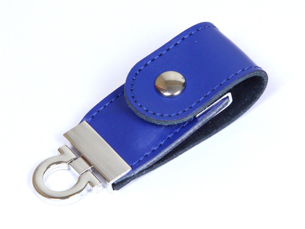 USB-флешка на 16 Гб в виде брелка, синий-1