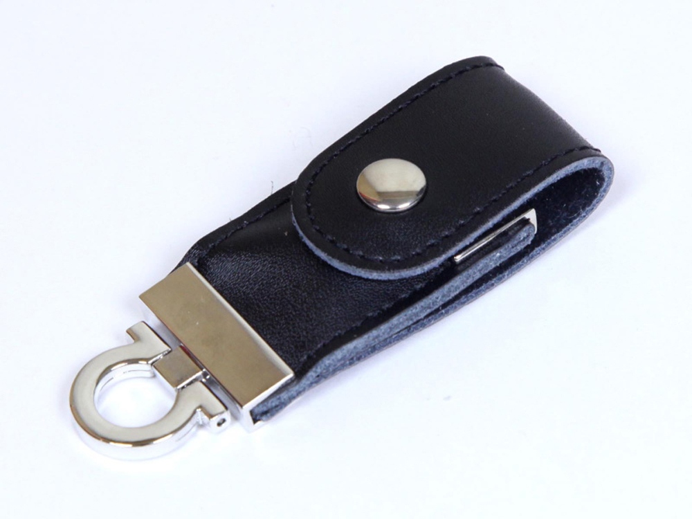 USB-флешка на 16 Гб в виде брелка, черный-1