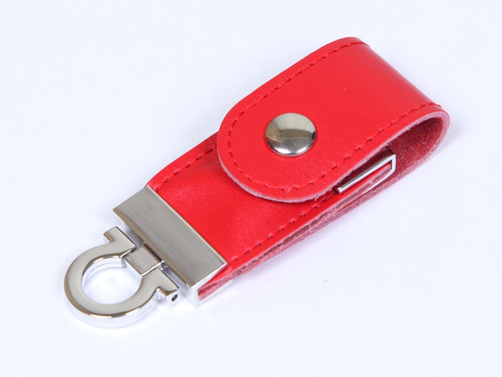 USB-флешка на 8 Гб в виде брелка, красный-1