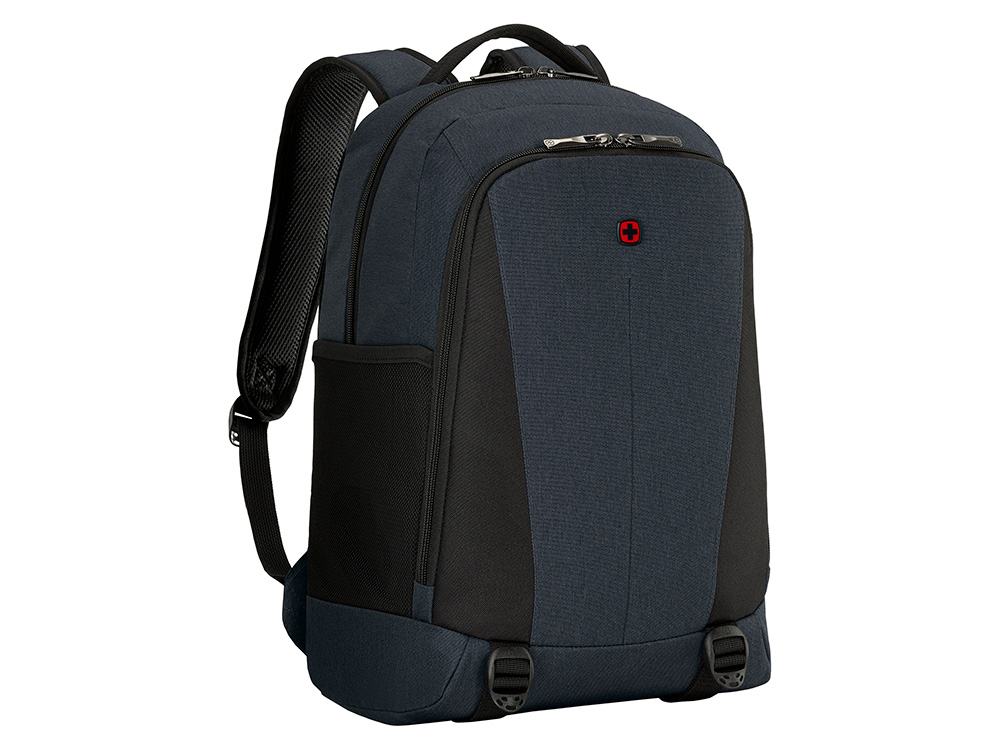 Рюкзак WENGER Oryson 16", серый/чёрный, переработанный ПЭТ/Полиэстер, 32х45х19 см, 25 л.-2