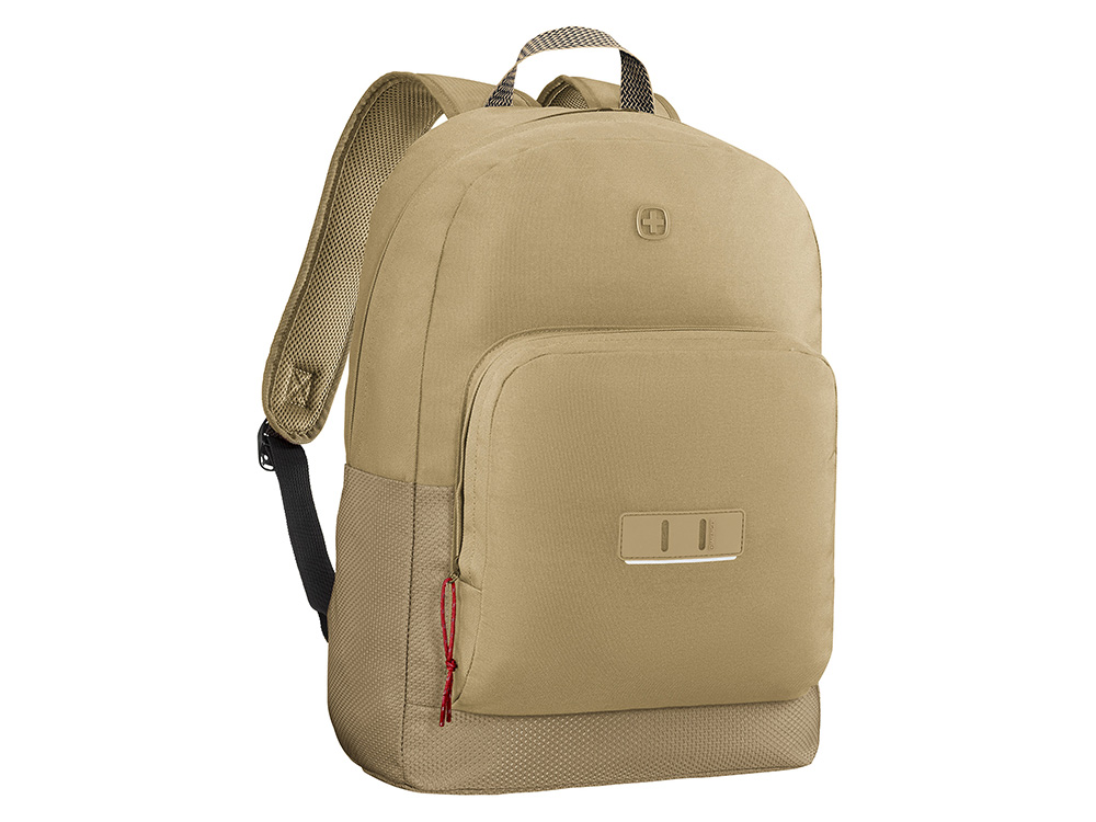 Рюкзак WENGER Crango 16", бежевый, переработанный ПЭТ/Полиэстер, 33х22х46 см, 27 л.-2