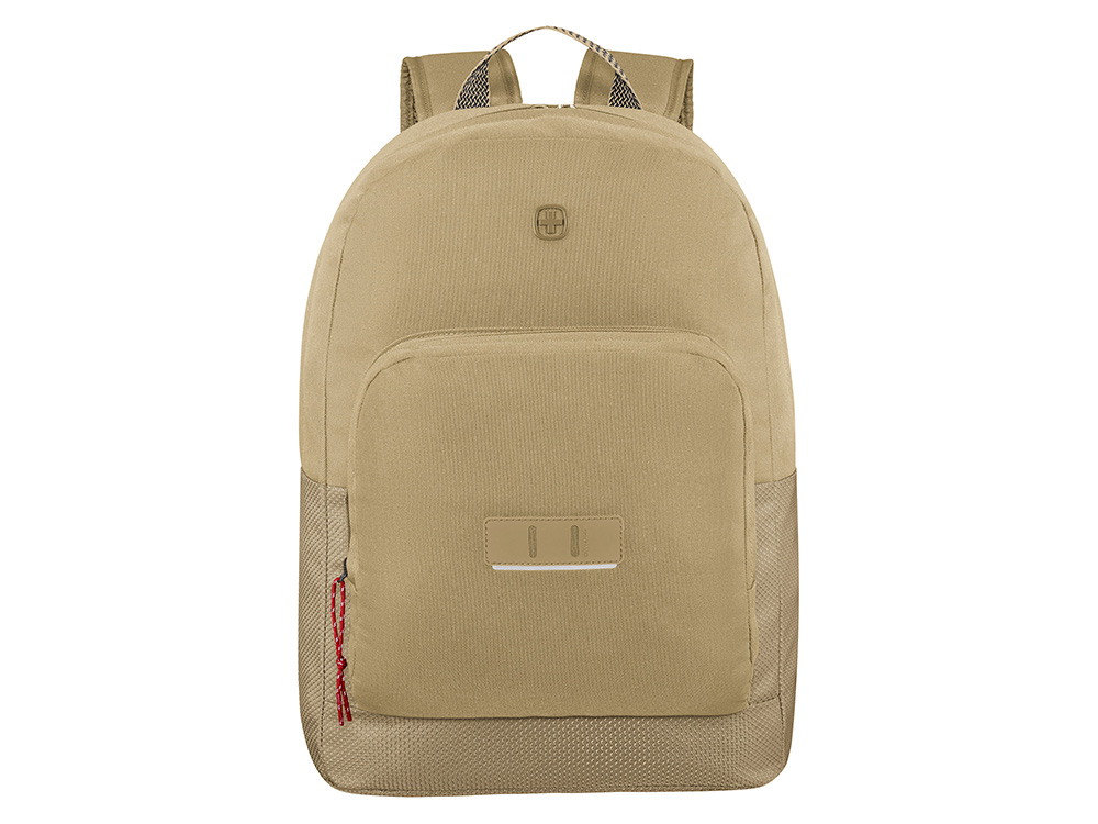 Рюкзак WENGER Crango 16", бежевый, переработанный ПЭТ/Полиэстер, 33х22х46 см, 27 л.-3