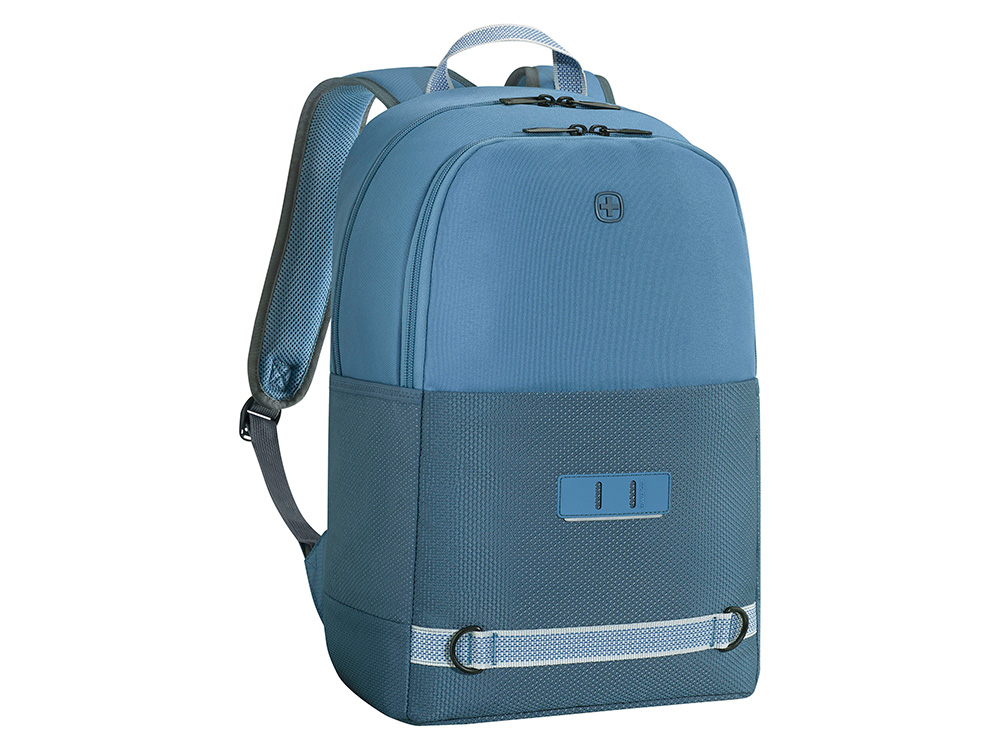 Рюкзак WENGER Tyon 15.6", голубой, переработанный ПЭТ/Полиэстер, 32х18х48 см, 23 л.-2