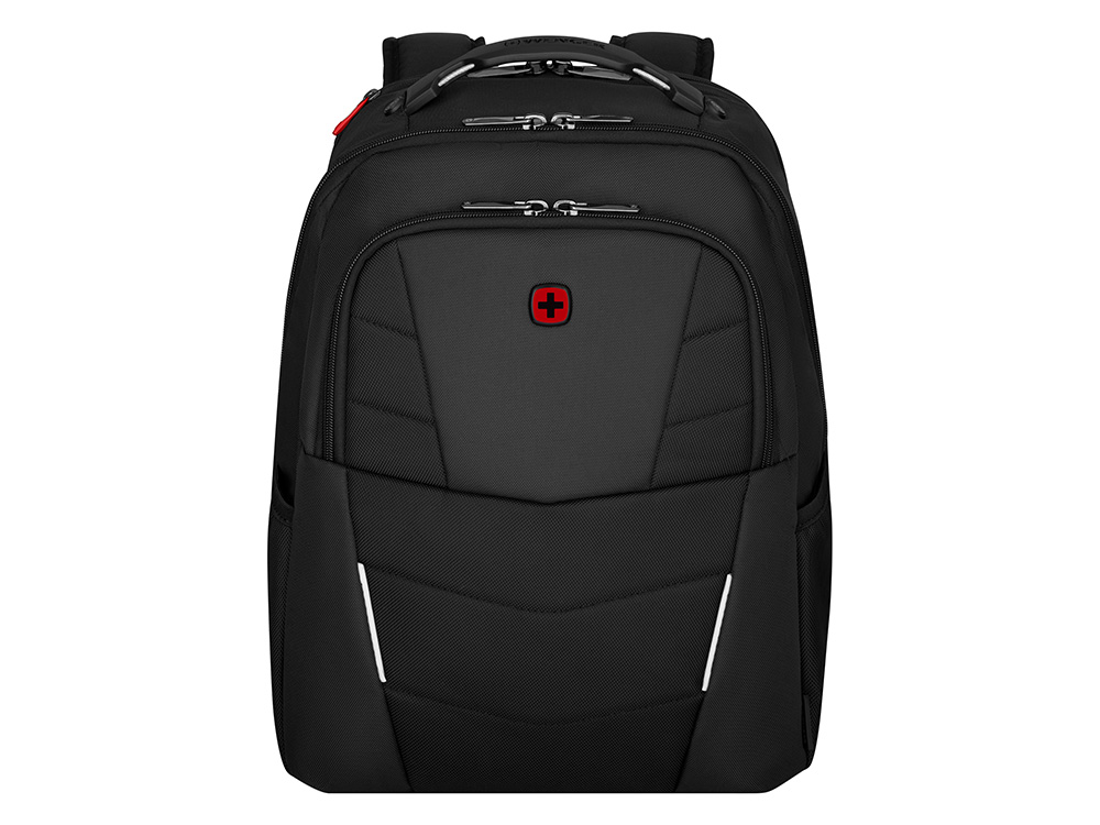 Рюкзак WENGER ALTAIR 15.6", черный, переработанный ПЭТ/Полиэстер, 32х21х44 см, 22 л.-1