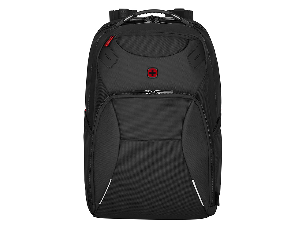 Рюкзак WENGER Cosmic 17", чёрный, переработанный ПЭТ/ПВХ/полиэстер, 34 x 23 x 49 см, 30 л-2