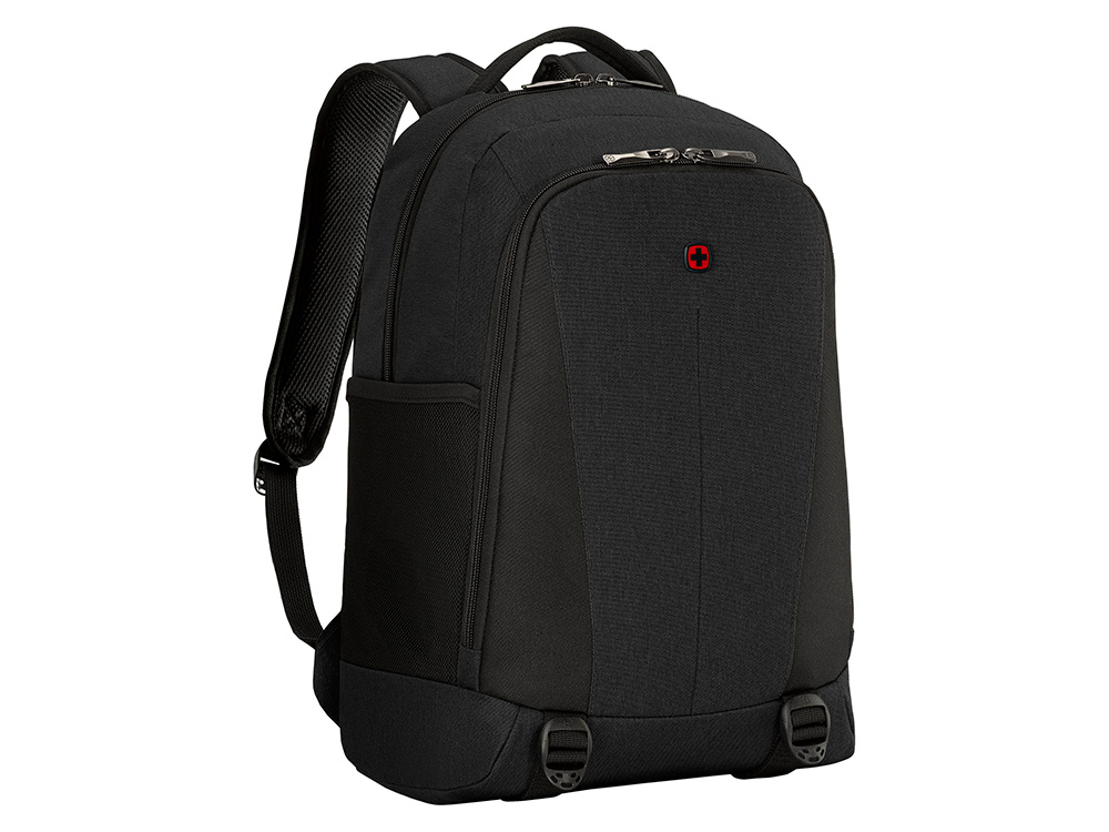 Рюкзак WENGER Oryson 16", чёрный, переработанный ПЭТ/Полиэстер, 32х45х19 см, 25 л.-1