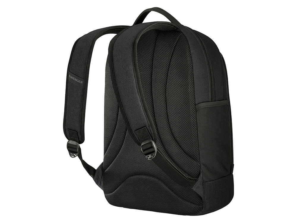 Рюкзак WENGER Oryson 16", чёрный, переработанный ПЭТ/Полиэстер, 32х45х19 см, 25 л.-3