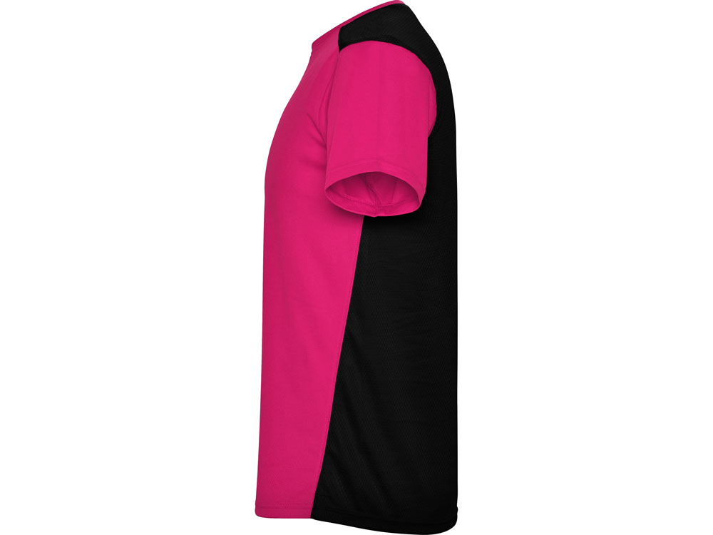 Спортивная футболка "Detroit" мужская, яркая фуксия/черный-2