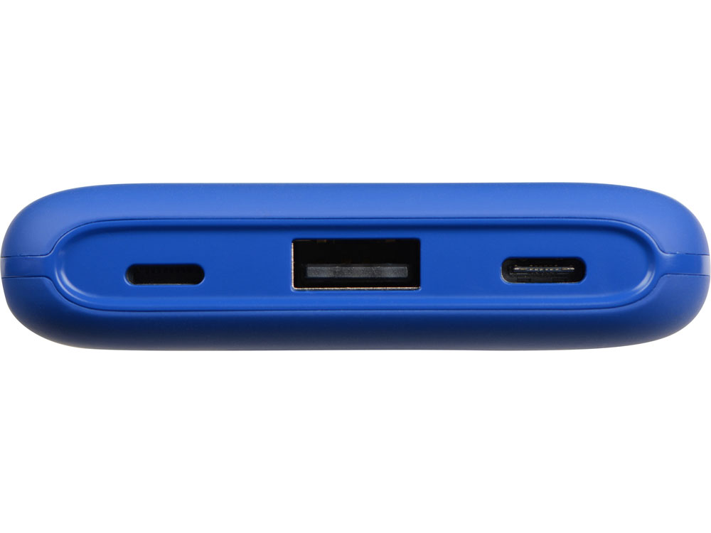 Внешний беспроводной аккумулятор с подсветкой лого «Reserve X» v.2, 8000 mAh, ярко-синий-5