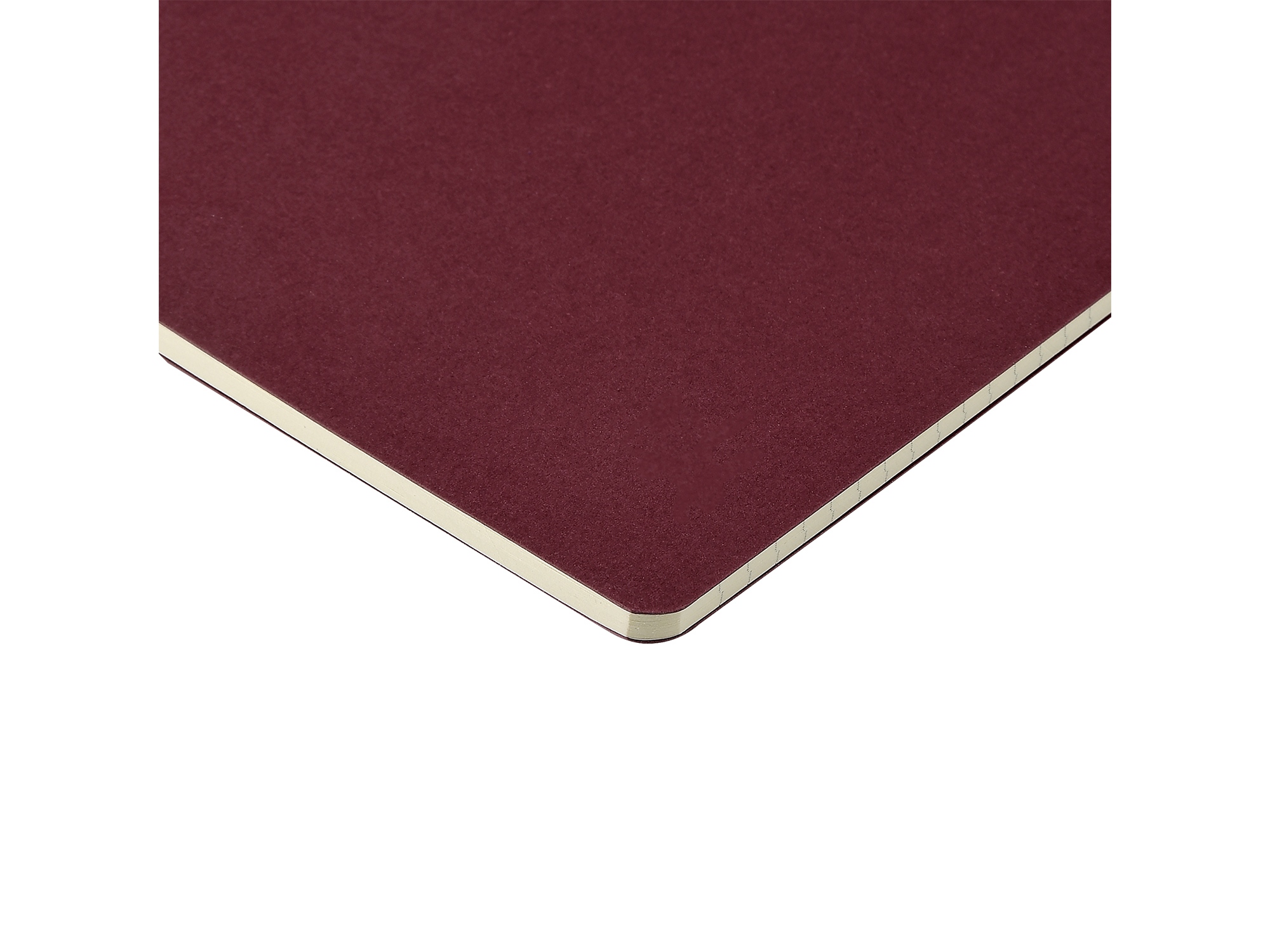 Бизнес тетрадь А5 "Megapolis flex" 60 л. soft touch клетка, бордовый-3