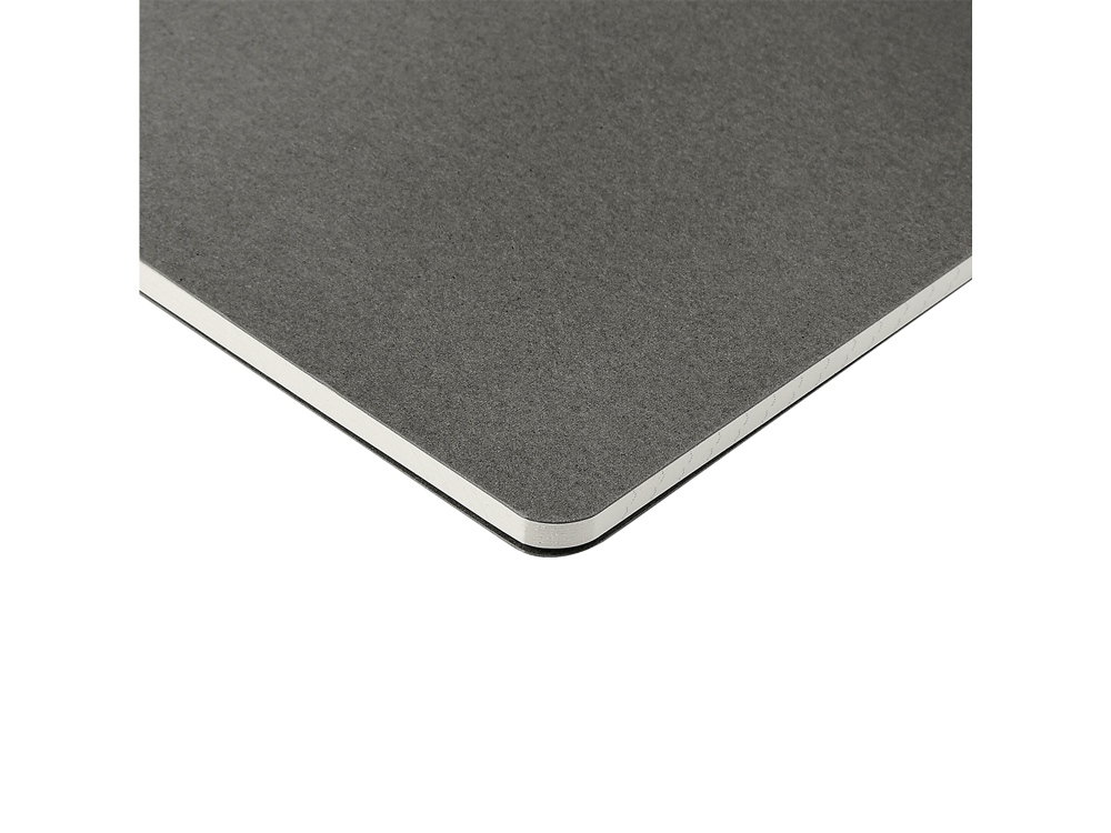 Бизнес тетрадь А5 "Megapolis flex" 60 л. soft touch клетка, серый-3