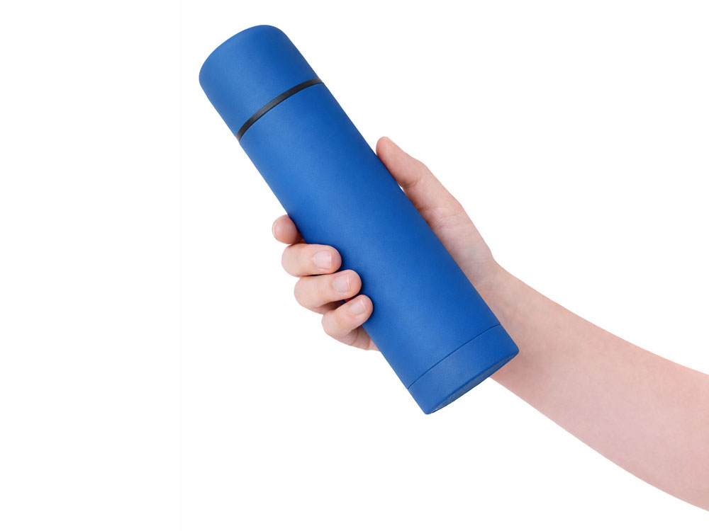 Термос «Ямал Soft Touch», 500мл, синий-6