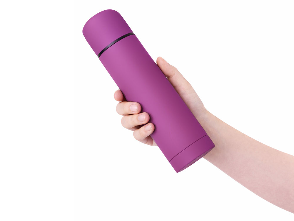Термос «Ямал Soft Touch», 500мл, фиолетовый-6