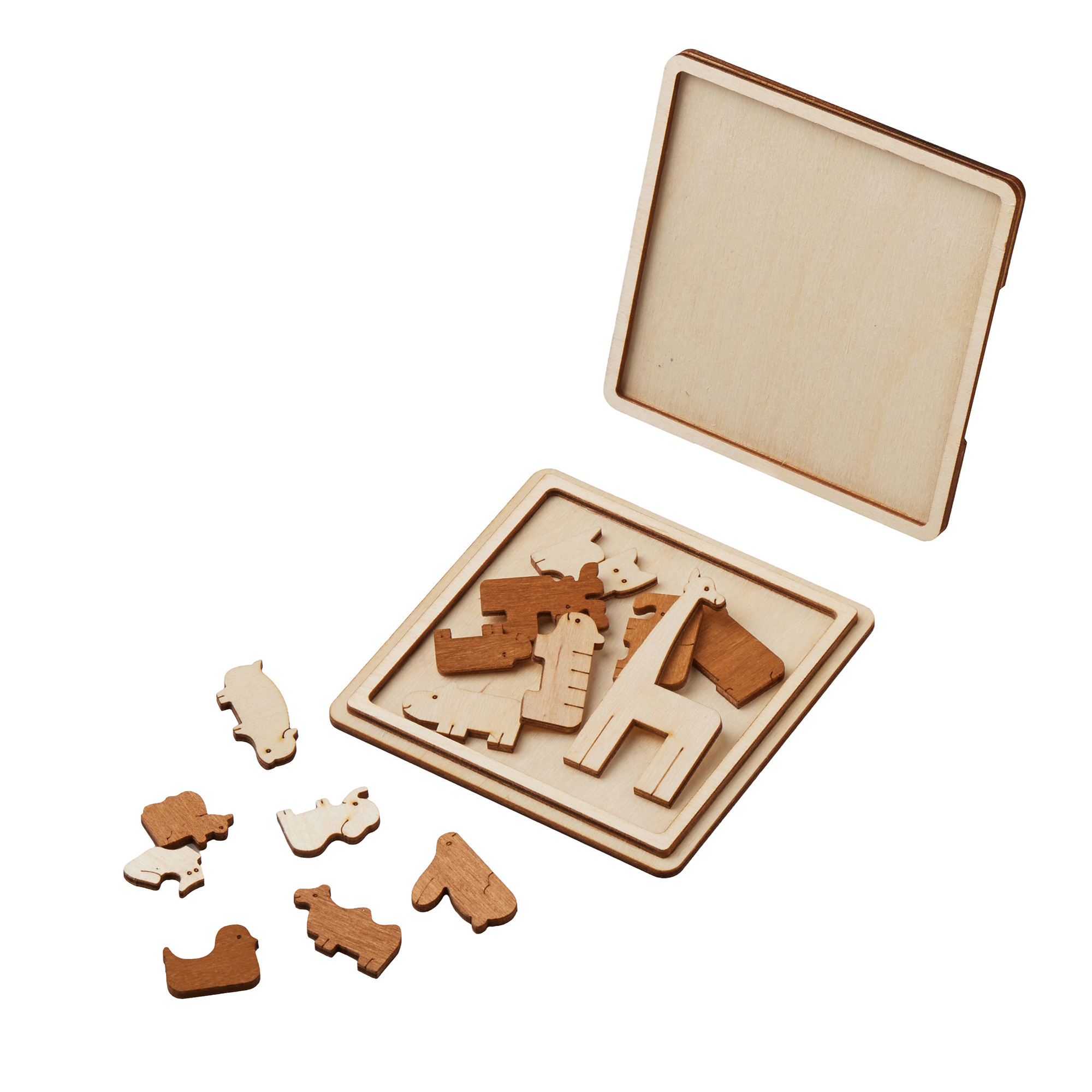 Деревянная головоломка «Животные»-1