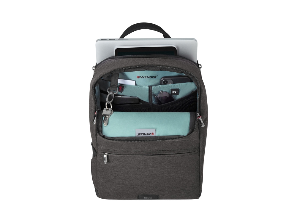 Рюкзак WENGER MX Reload 14", серый, 100% полиэстер, 28х18х42 см, 17 л-6
