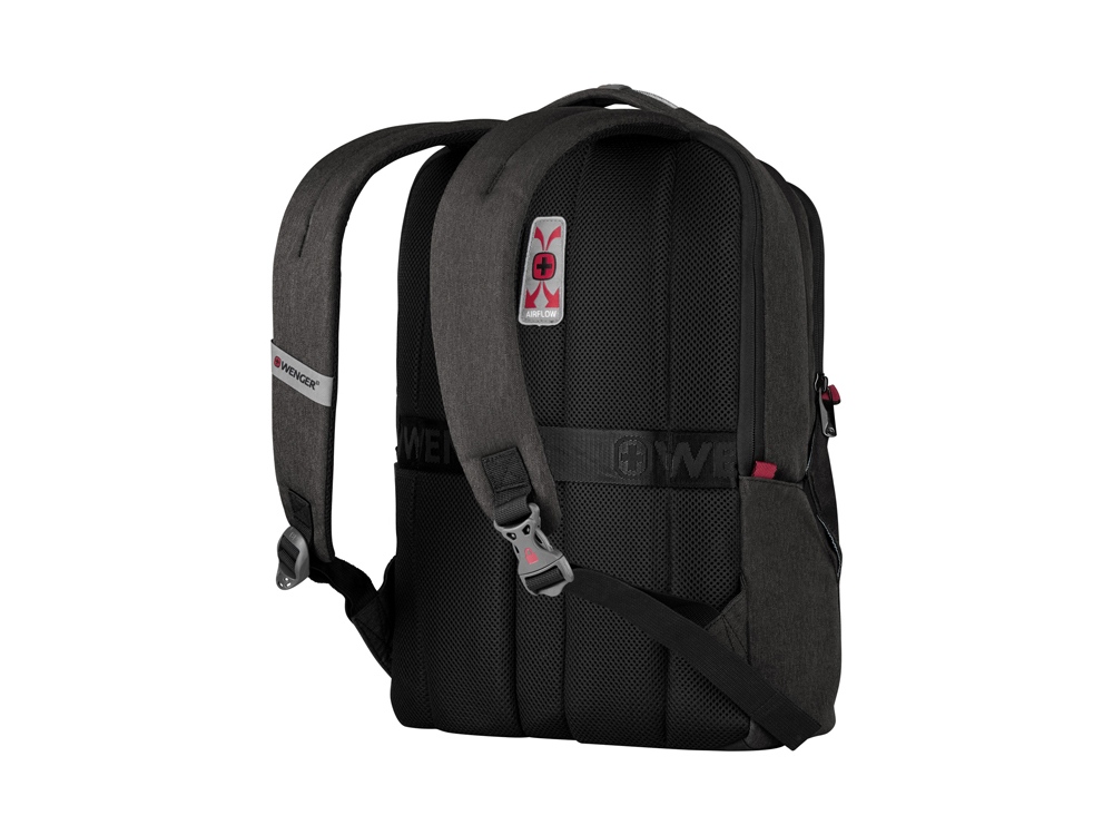Рюкзак WENGER MX Professional 16”, серый, 100% полиэстер, 33х21х45 см, 21 л-2