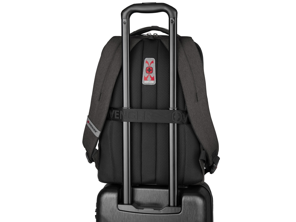 Рюкзак WENGER MX Professional 16”, серый, 100% полиэстер, 33х21х45 см, 21 л-5