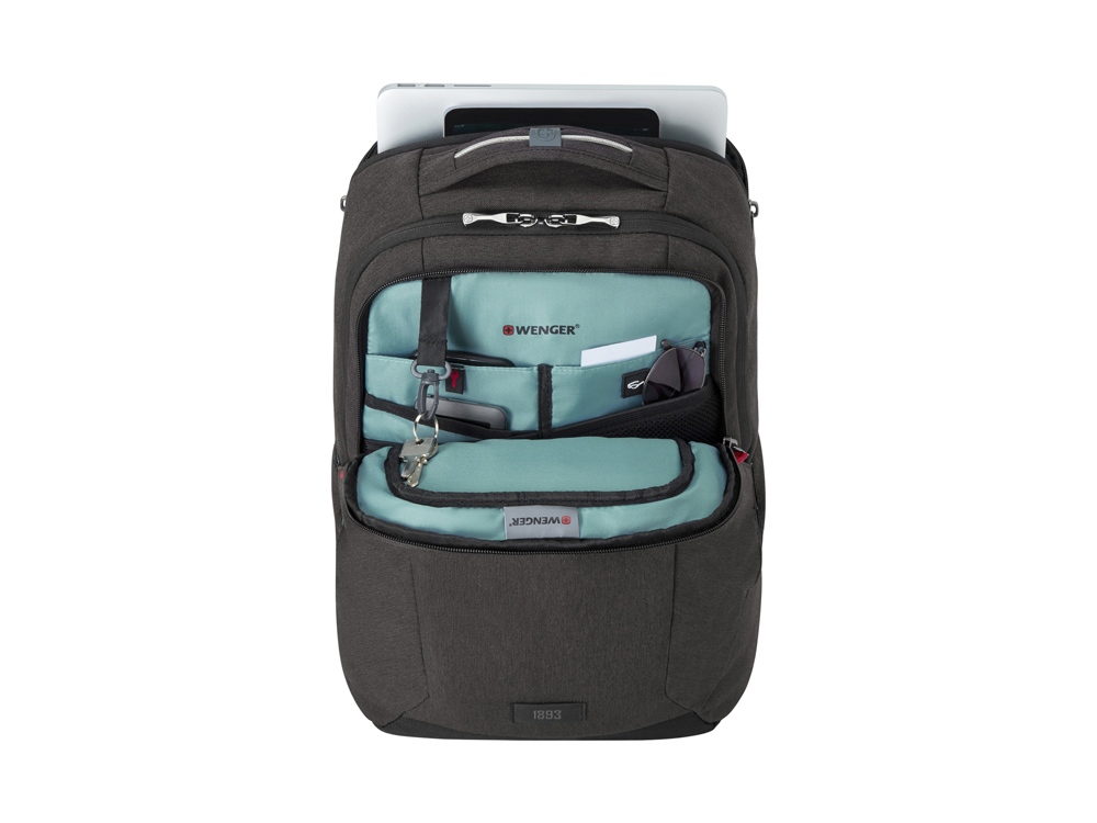 Рюкзак WENGER MX Professional 16”, серый, 100% полиэстер, 33х21х45 см, 21 л-6