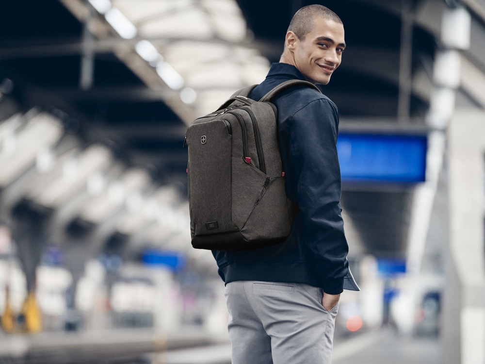 Рюкзак WENGER MX Professional 16”, серый, 100% полиэстер, 33х21х45 см, 21 л-8