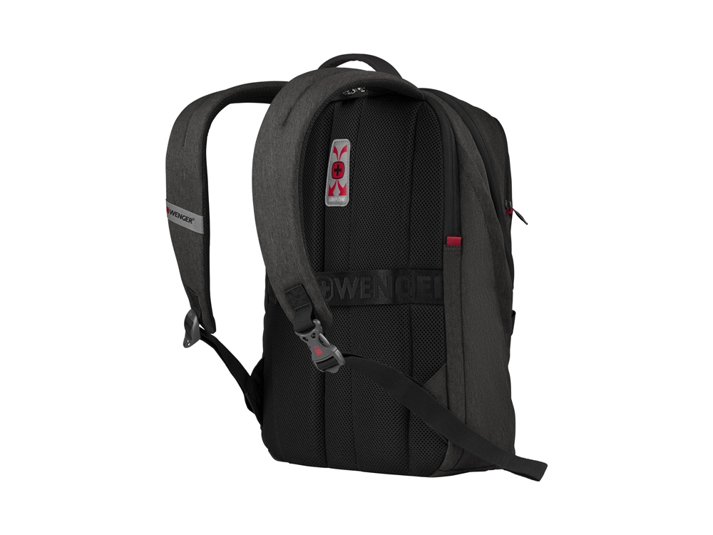 Рюкзак WENGER MX Light 16”, серый, 100% полиэстер, 31х20х44 см, 21 л-2