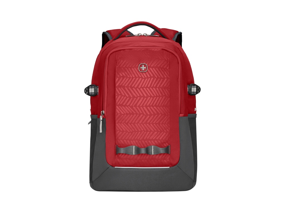 Рюкзак WENGER NEXT Ryde 16", красный/антрацит, переработанный ПЭТ/Полиэстер, 32х21х47 см, 26 л.-2