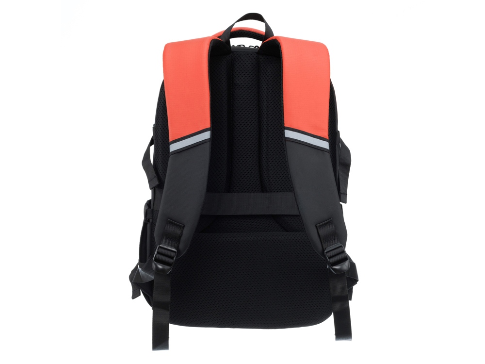 Рюкзак спортивный TORBER ЭКСТРИМ 18", оранжевый/чёрный, 31 х 12 х 46 см, 17л-3