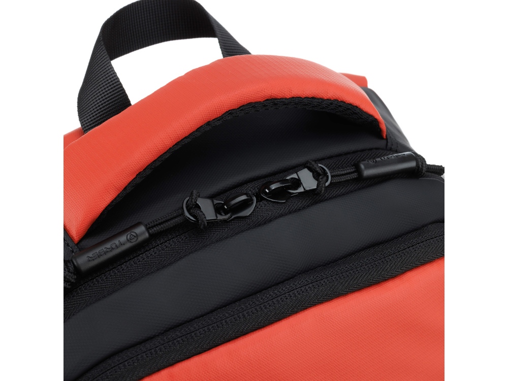Рюкзак спортивный TORBER ЭКСТРИМ 18", оранжевый/чёрный, 31 х 12 х 46 см, 17л-6