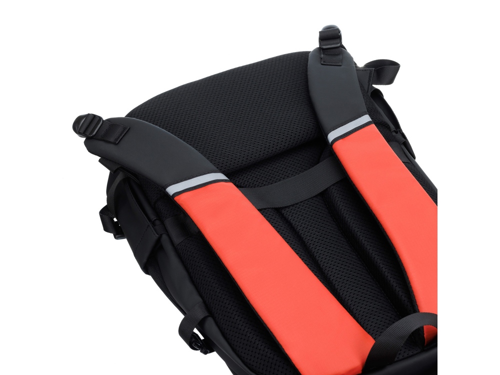 Рюкзак спортивный TORBER ЭКСТРИМ 18", оранжевый/чёрный, 31 х 12 х 46 см, 17л-8