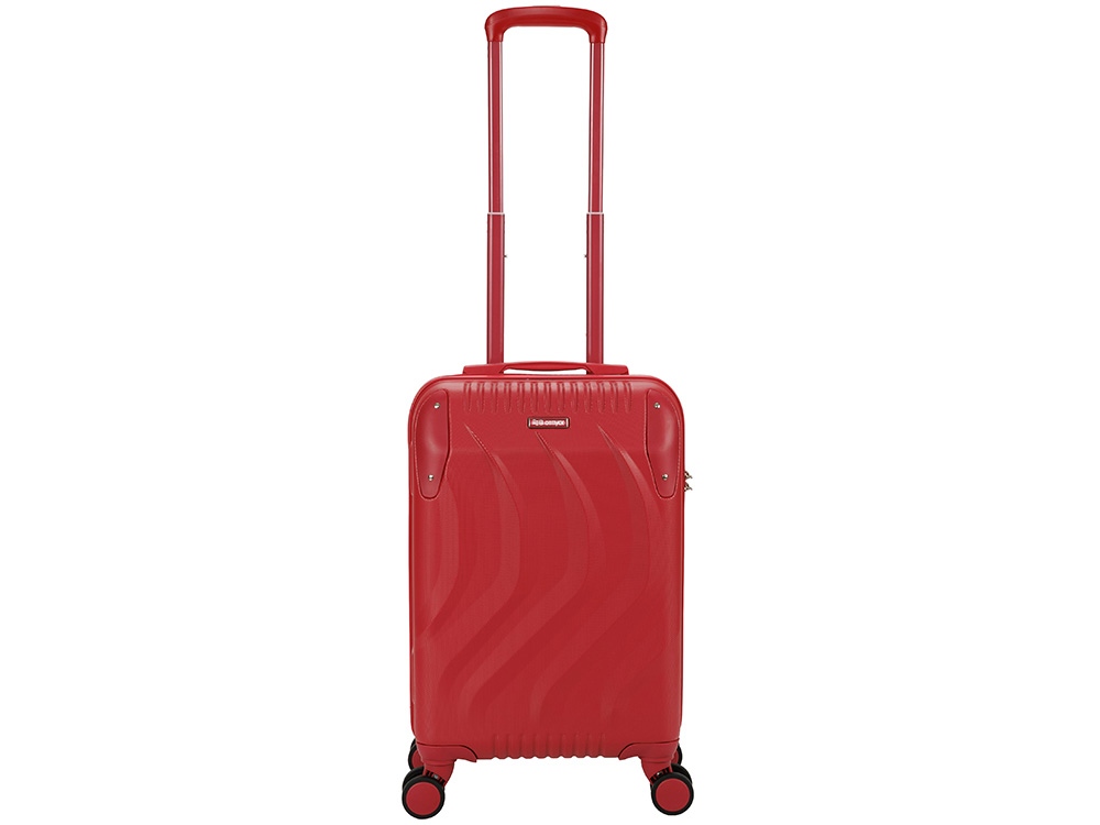 Чемодан TORBER В Отпуск, красный, ABS-пластик, 37 х 25 х 56,5 см, 36 л, 2,5 кг-8