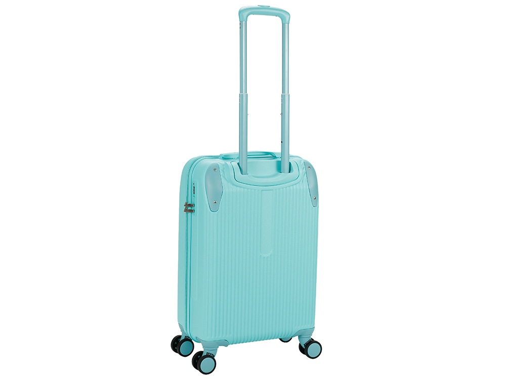 Чемодан TORBER В Отпуск, бирюзовый, ABS-пластик, 41 х 25 х 61 см, 48 л, 2,7 кг-1