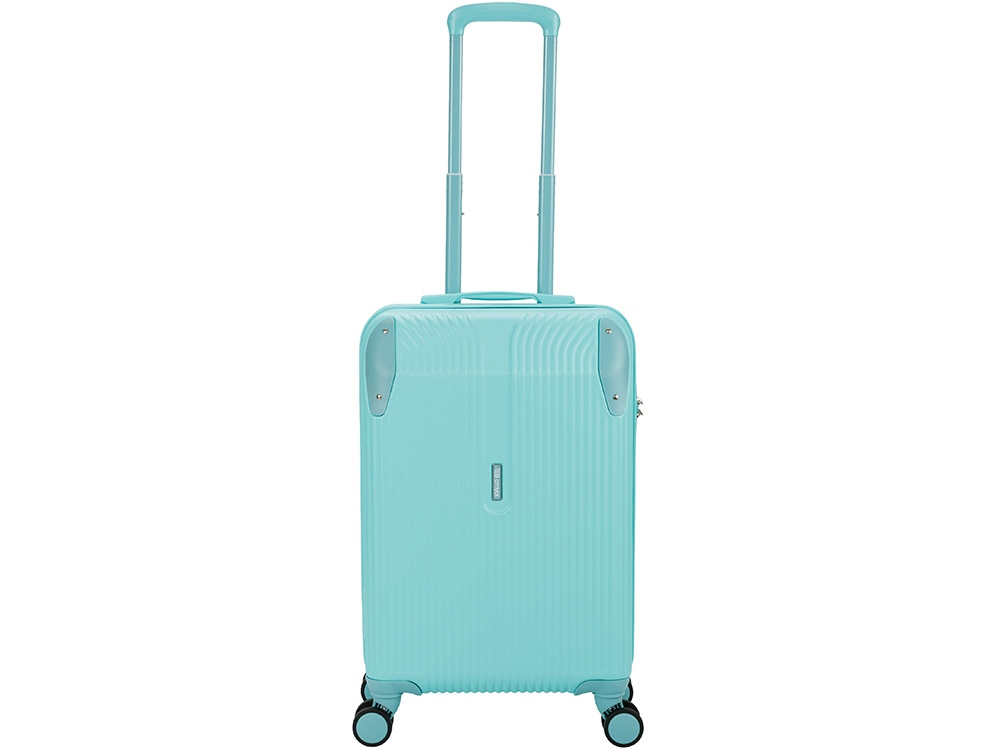 Чемодан TORBER В Отпуск, бирюзовый, ABS-пластик, 41 х 25 х 61 см, 48 л, 2,7 кг-8