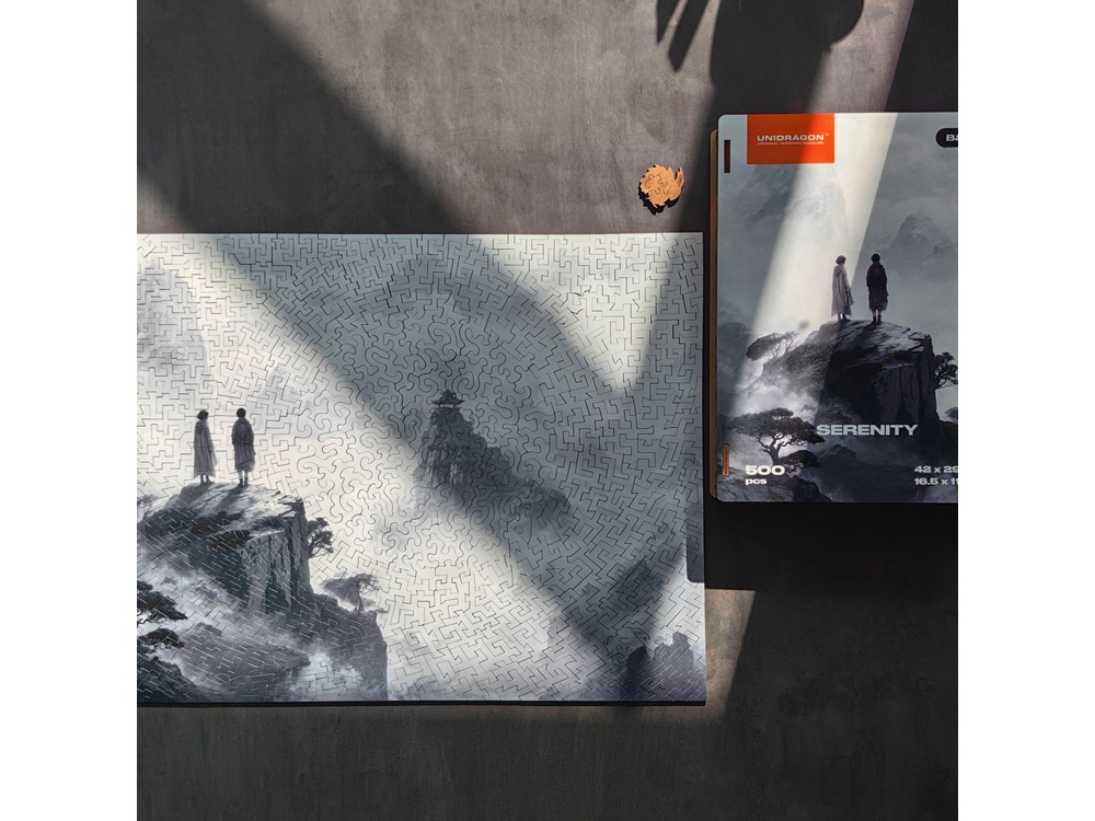 Деревянный пазл "Serenity"-1