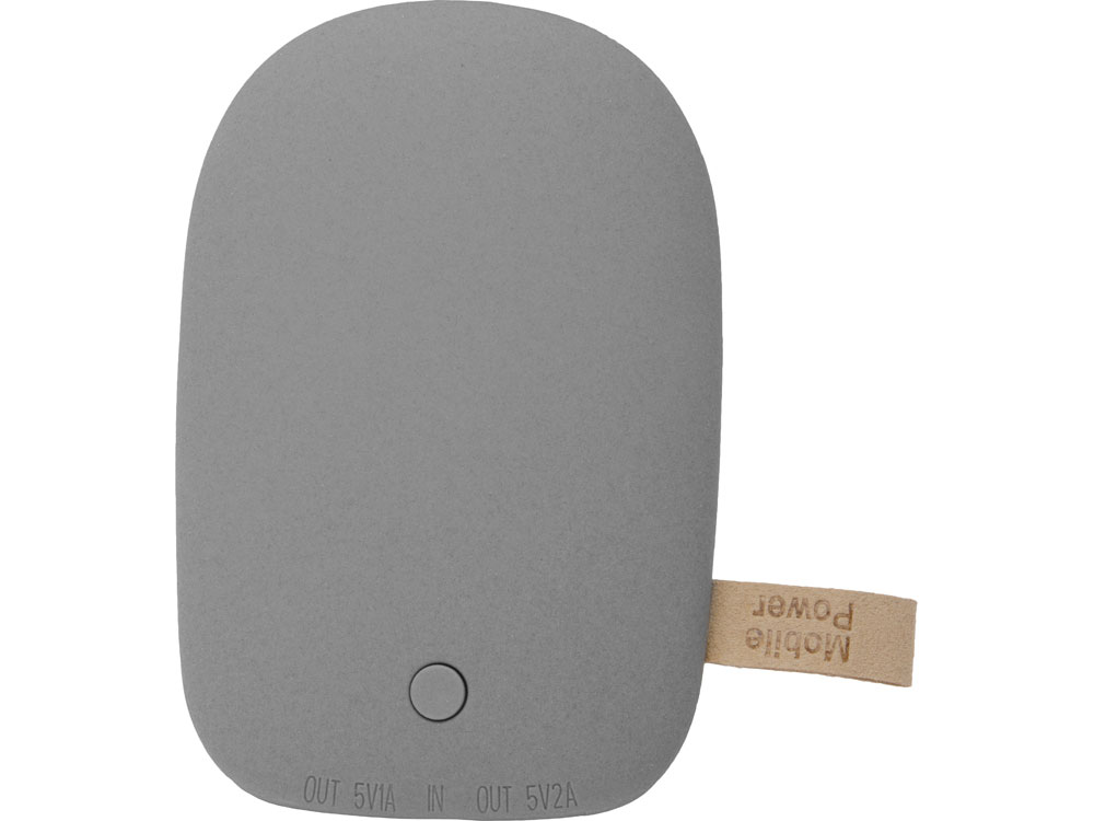 Универсальное зарядное устройство power bank в форме камня. 7800MAH. gray (Р)-2
