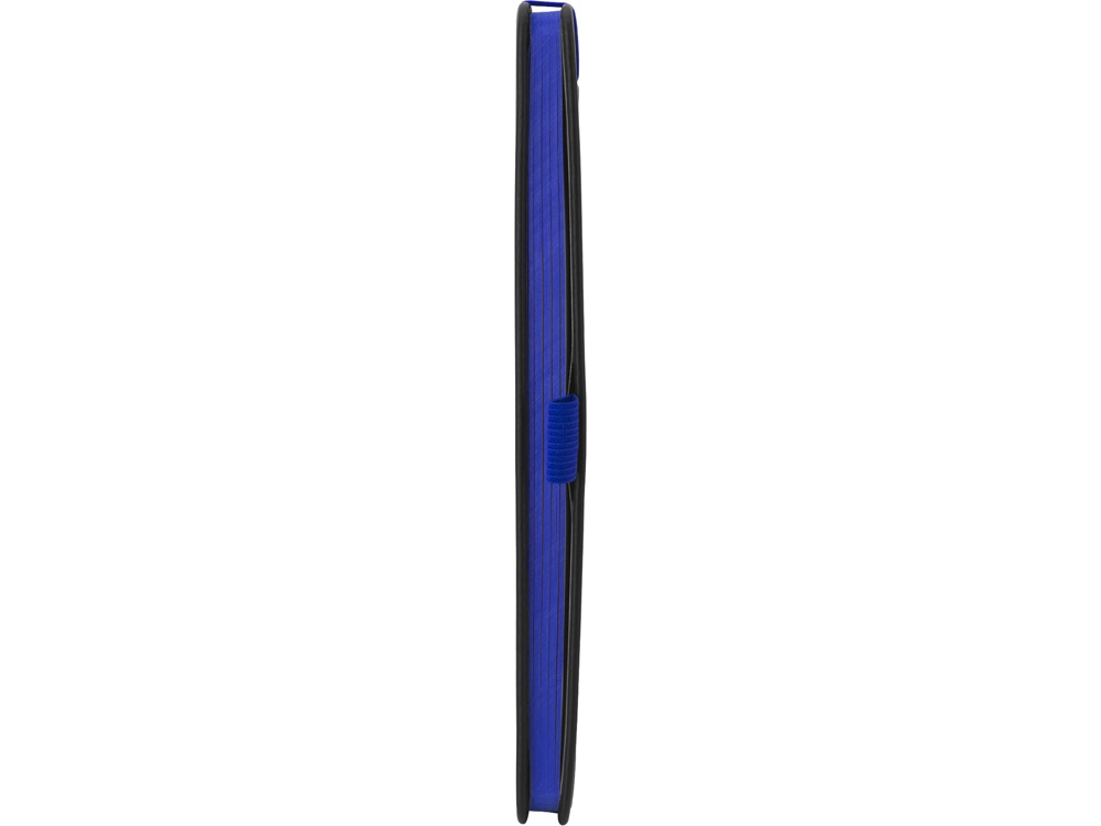 Блокнот "ColorNote Black", твердая обложка A5, 80 листов, черный с синим-3