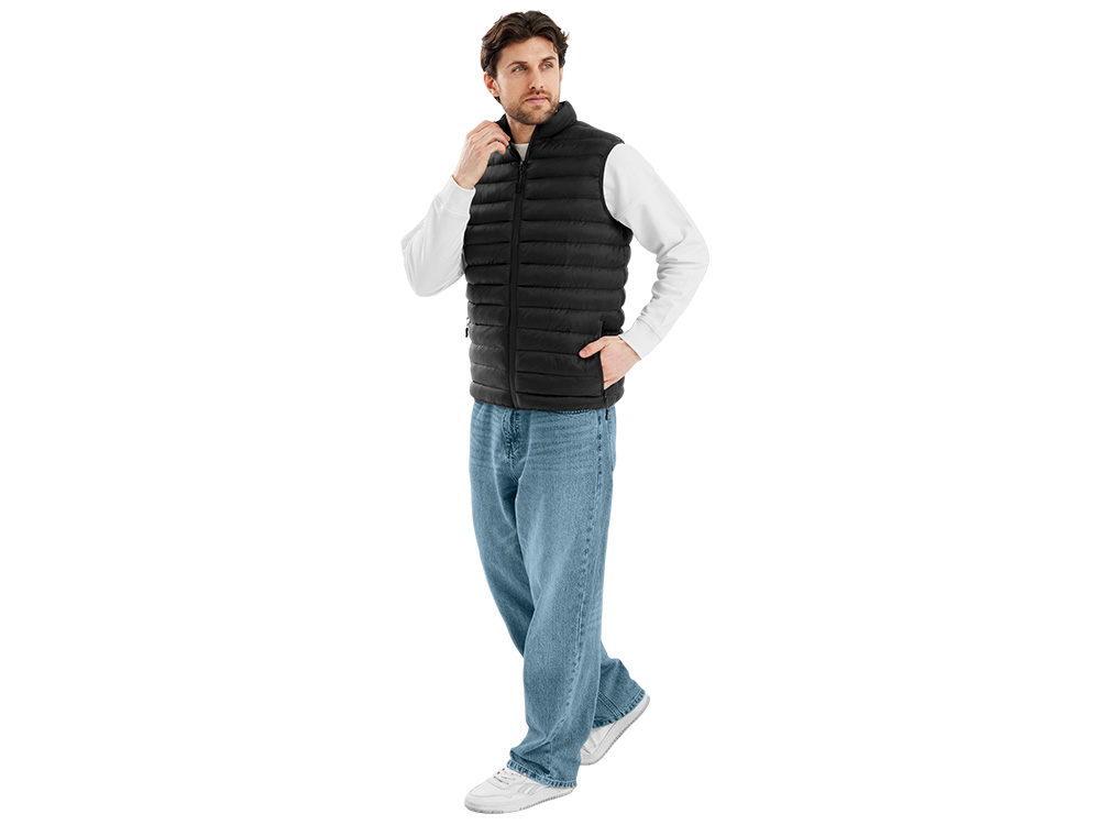 Стеганый жилет "Uniqloud", черный-2