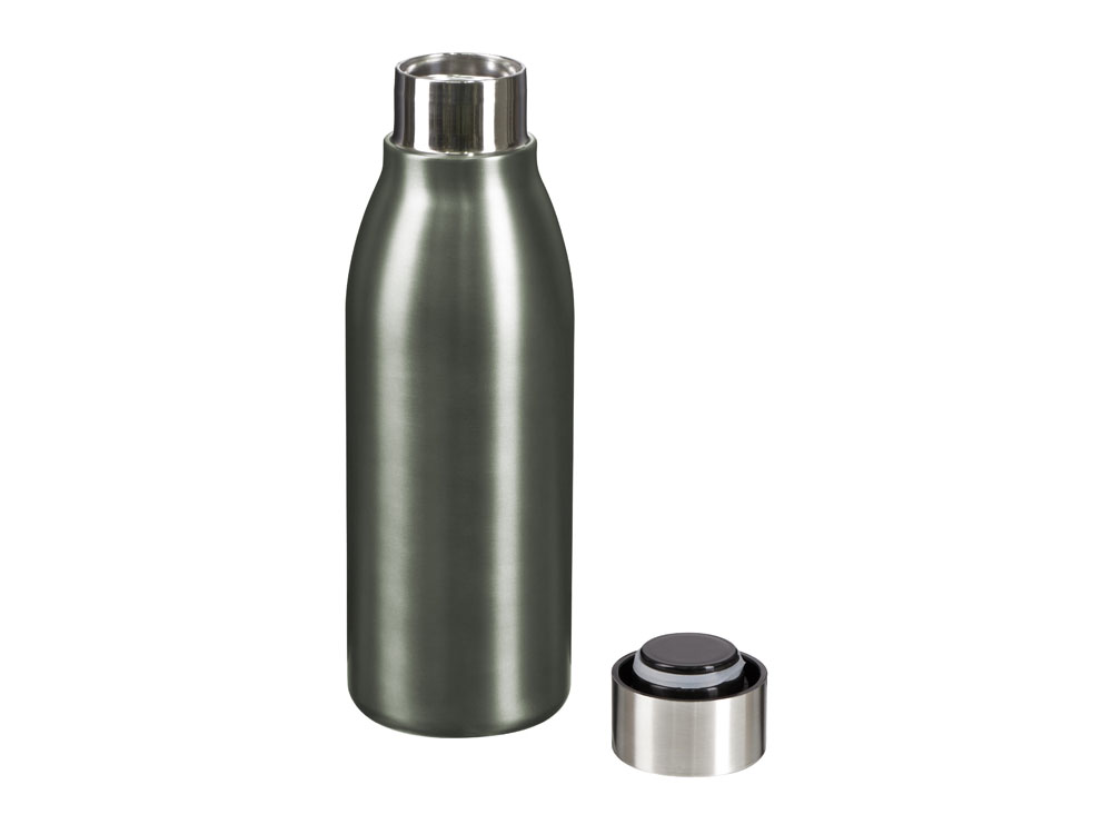 Вакуумная термобутылка "Brottle", темно-серый-2