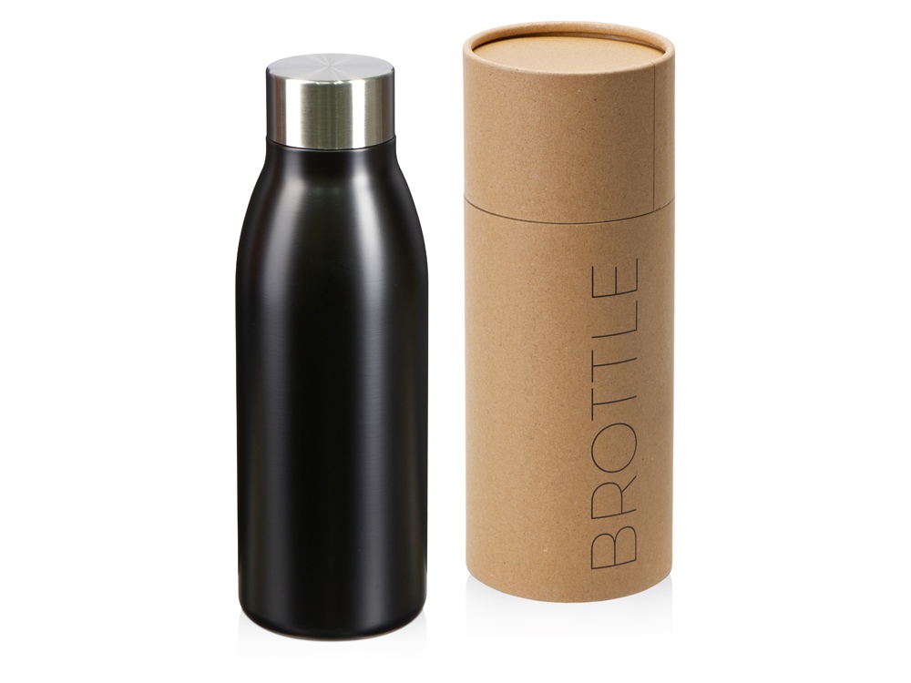 Вакуумная термобутылка "Brottle", черный-1
