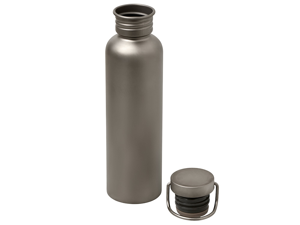 Бутылка для воды из титана "Titan", 750ml, темно-серый-3