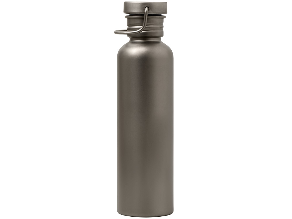 Бутылка для воды из титана "Titan", 750ml, темно-серый-4