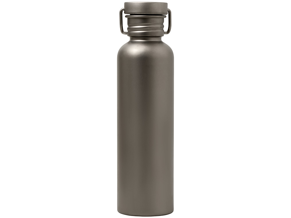 Бутылка для воды из титана "Titan", 750ml, темно-серый-5