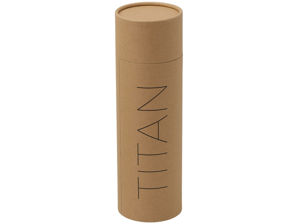 Бутылка для воды из титана "Titan", 750ml, темно-серый-14