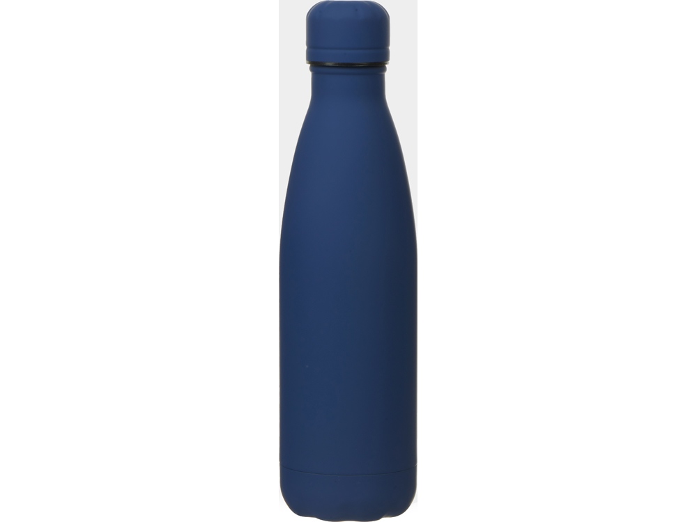 Вакуумная термобутылка "Vacuum bottle C1", soft touch, 500 мл, темно-синий-2
