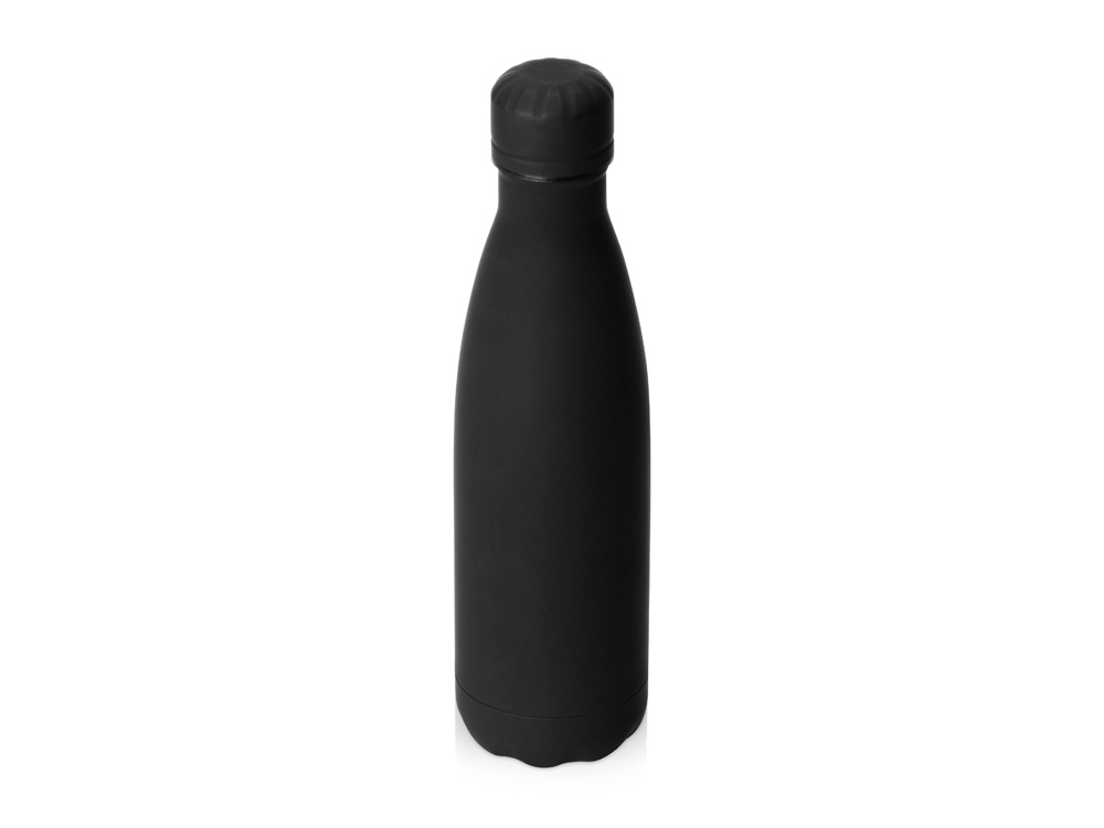 Вакуумная термобутылка "Vacuum bottle C1", soft touch, 500 мл, черный-1