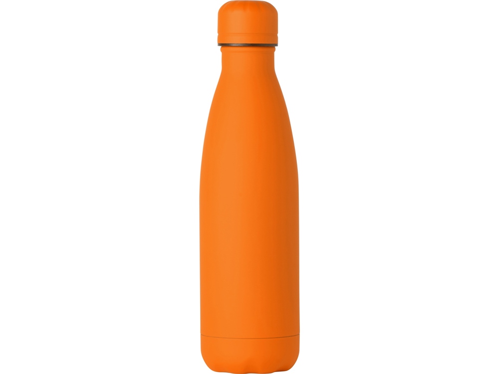 Вакуумная термобутылка "Vacuum bottle C1", soft touch, 500 мл, оранжевый-2