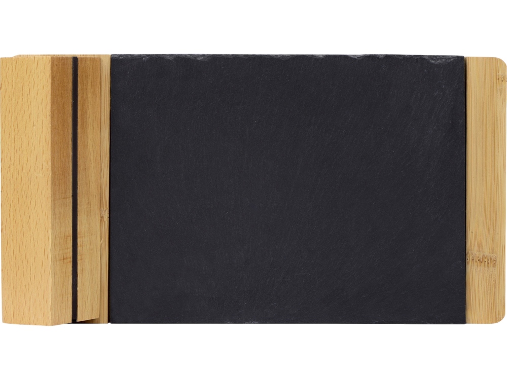 Набор для сыра из сланцевой доски и ножей Bamboo collection "Taleggio"-4