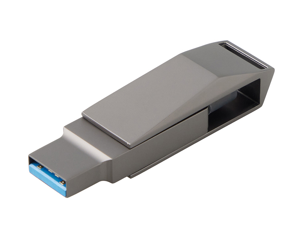 Флешка 64 ГБ USB Type-C и USB 3.0 «Тесла»-1
