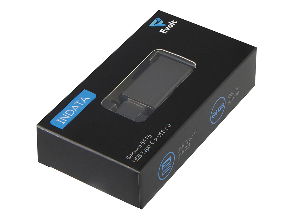 Флешка 64 ГБ USB Type-C 3.0 «Индата»-5
