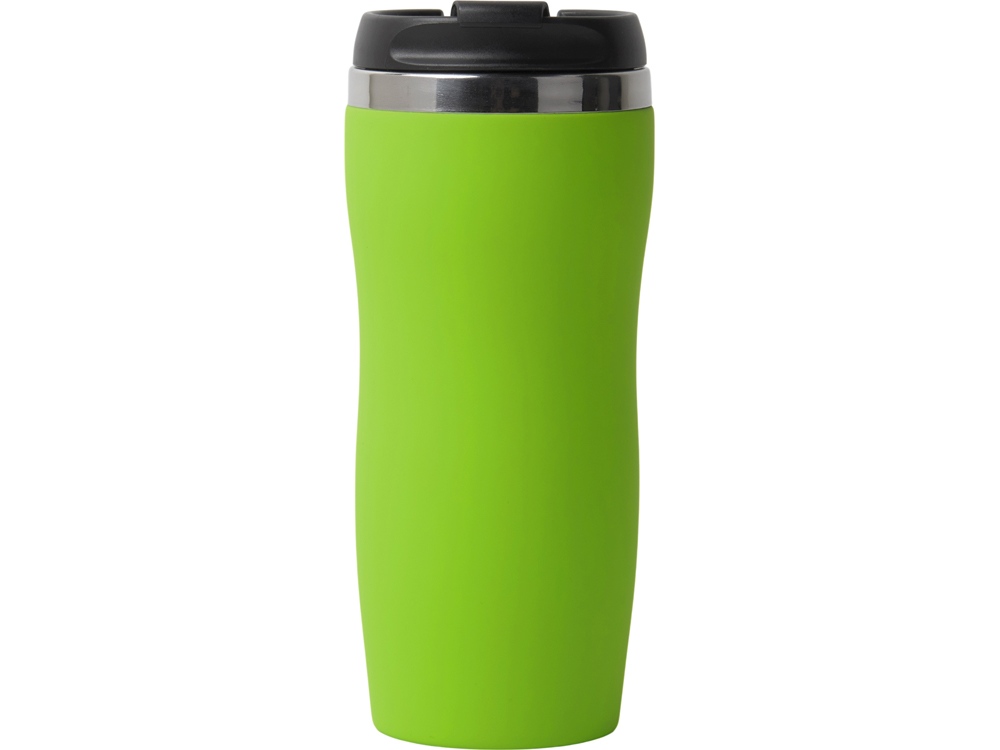 Термокружка "Double wall mug C1", soft touch, 350 мл, зеленое яблоко-2