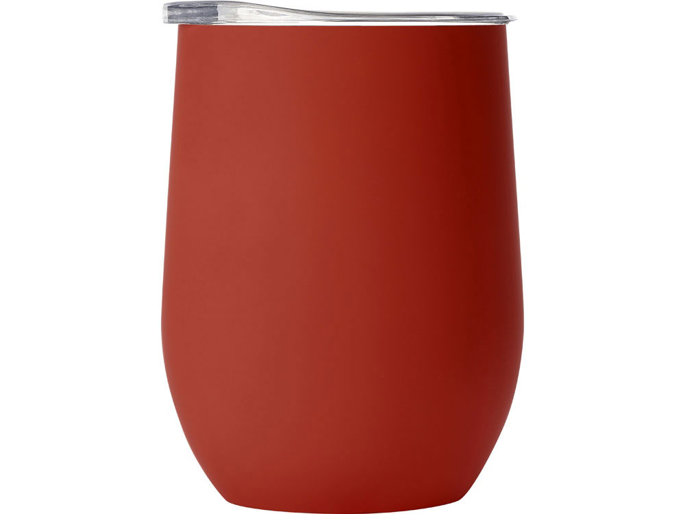 Термокружка "Vacuum mug C1", soft touch, 370мл, красный-2
